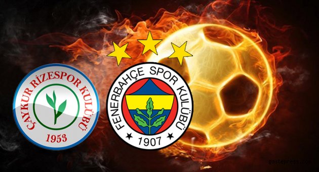 Fenerbahçe, Rize Deplasmanında Dağıldı: 3-0