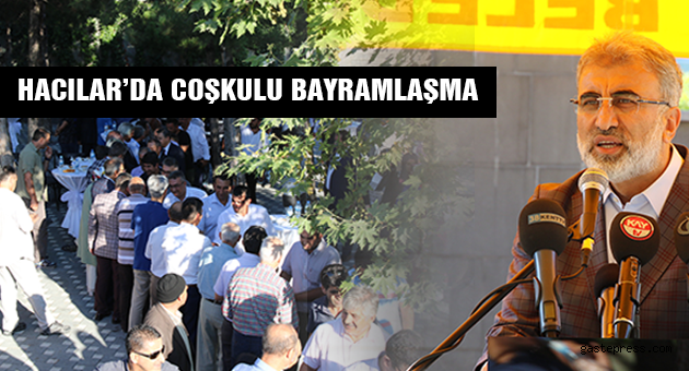 HACILAR'DA COŞKULU BAYRAMLAŞMA
