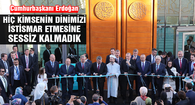 “HİÇ KİMSENİN DİNİMİZİ İSTİSMAR ETMESİNE SESSİZ KALMADIK”