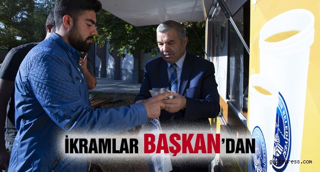 İkramlar Başkandan