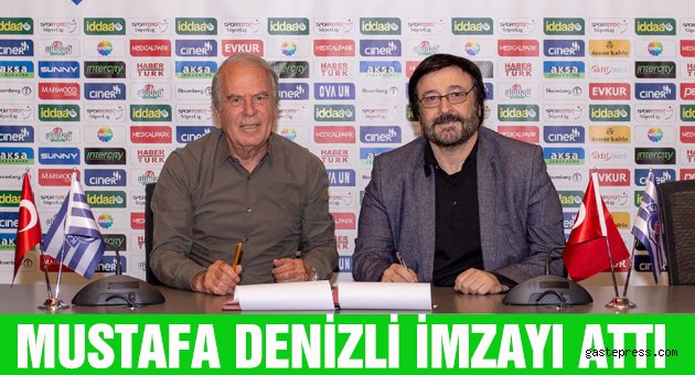 Kasımpaşa, Mustafa Denizli ile Anlaşma Sağladı