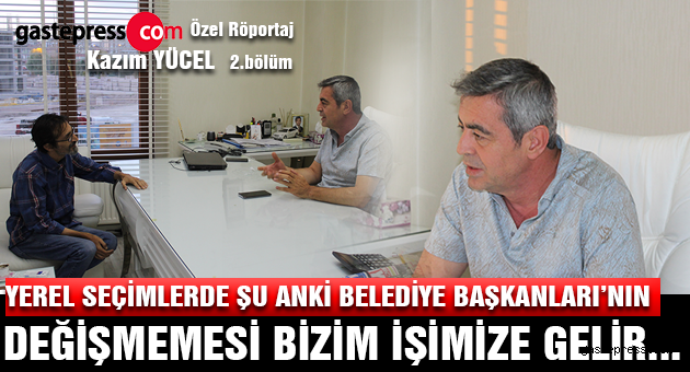 Kazım YÜCEL ile Özel Röportaj...2.bölüm