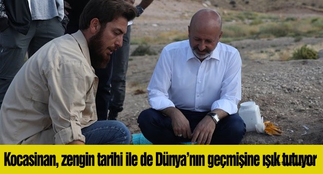 Kocasinan, zengin tarihi ile de Dünya’nın geçmişine ışık tutuyor