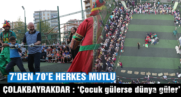 Kocasinan'da 7'den 70'e Herkes Mutlu