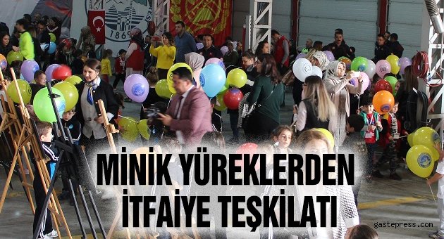 Minik Yüreklerden İtfaiye Teşkilatı