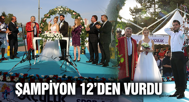 ŞAMPİYON 12’DEN VURDU