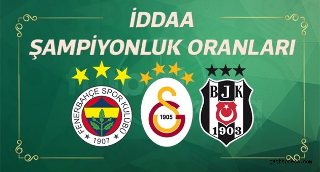 Süper Ligde Şampiyonluk İddaa Oranları Belli Oldu