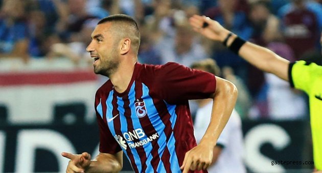 Trabzonspor'da Burak Yılmaz'ın Kaptanlığı Alındı