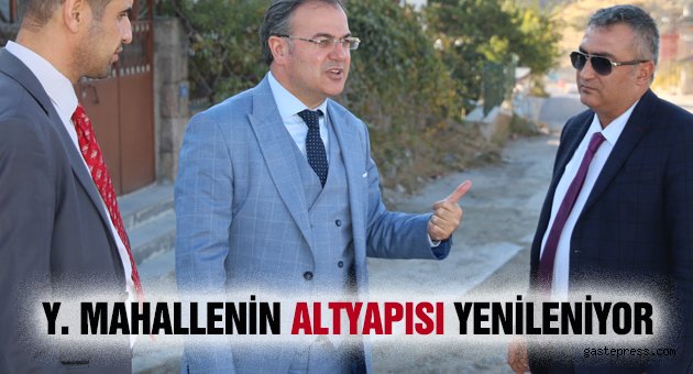 Yeni Mahallenin Altyapısı Yenileniyor