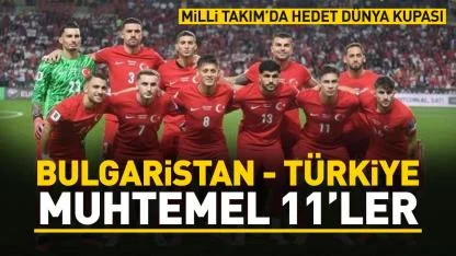 A Milli Takım, Dünya Kupası Elemelerinde Bulgaristan Deplasmanında!