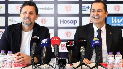 Antalyaspor'da Erol Bulut Dönemi Başladı: "Aidiyet Duygusu Yüksek"