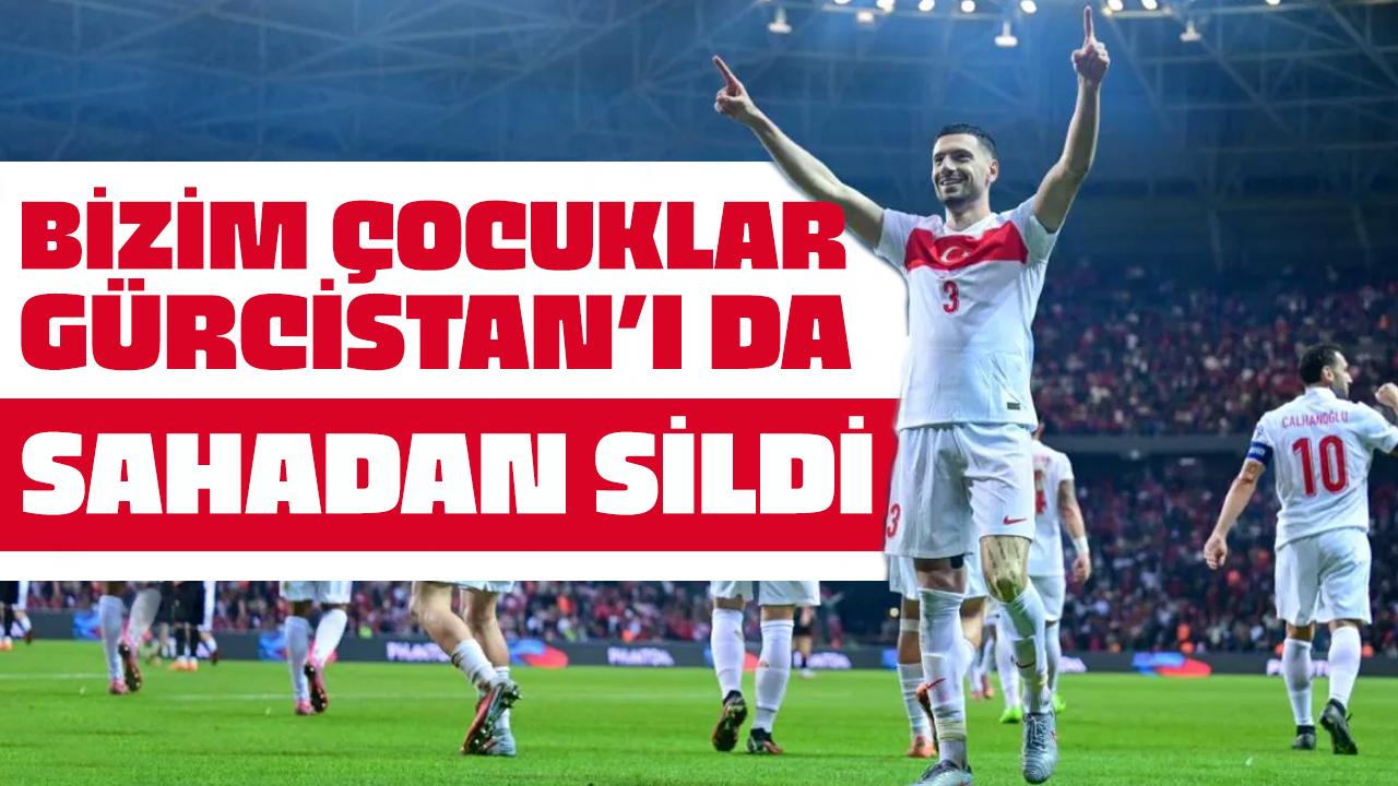 Bizim Çocuklar, Gürcistan'ı sahadan sildi!