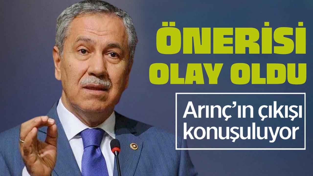Bülent Arınç: Gerekirse İmralı’ya ben gider, Öcalan’la görüşürüm!