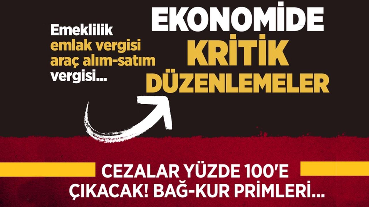 Emeklilik, emlak vergisi, araç alım-satım vergisi... Abdullah Güler kritik ekonomi düzenlemelerini açıkladı!