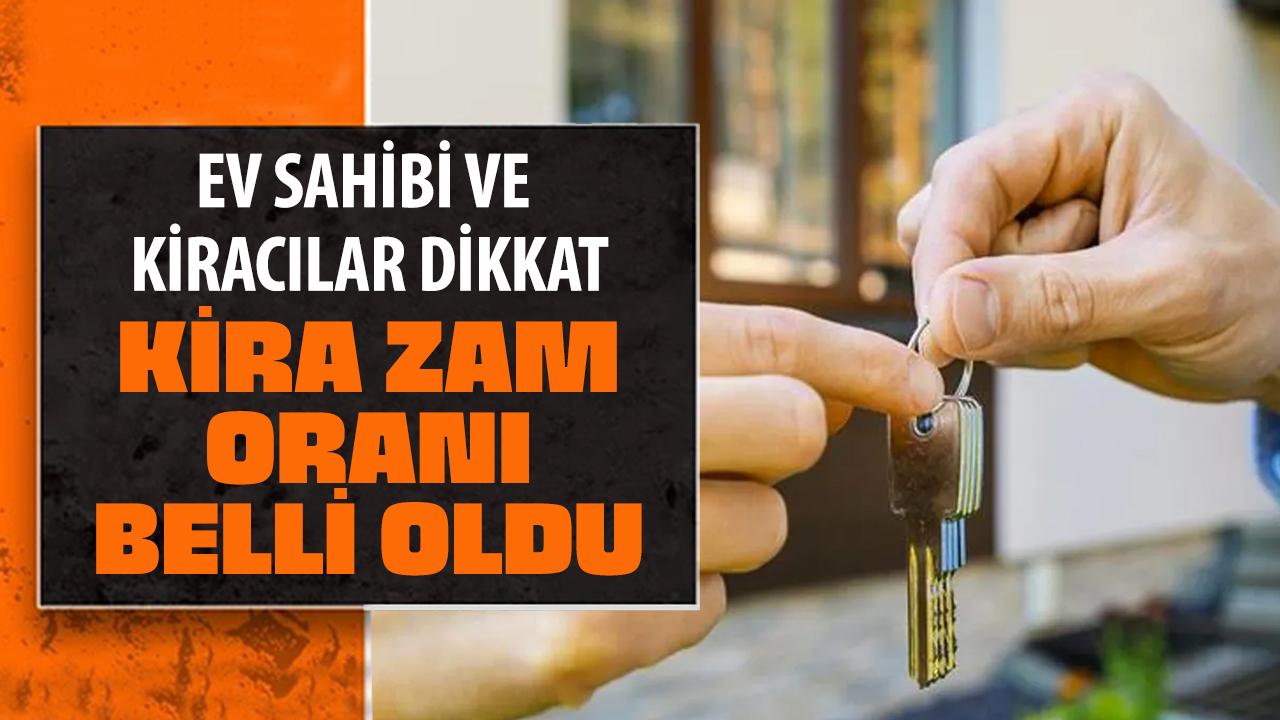 Ev sahipleri ve kiracılar dikkat! Ekim ayı kira artış oranı belli oldu!