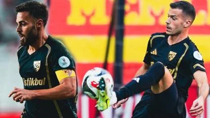 Kasımpaşa maçı öncesi Kayserispor'da 2 cezalı!