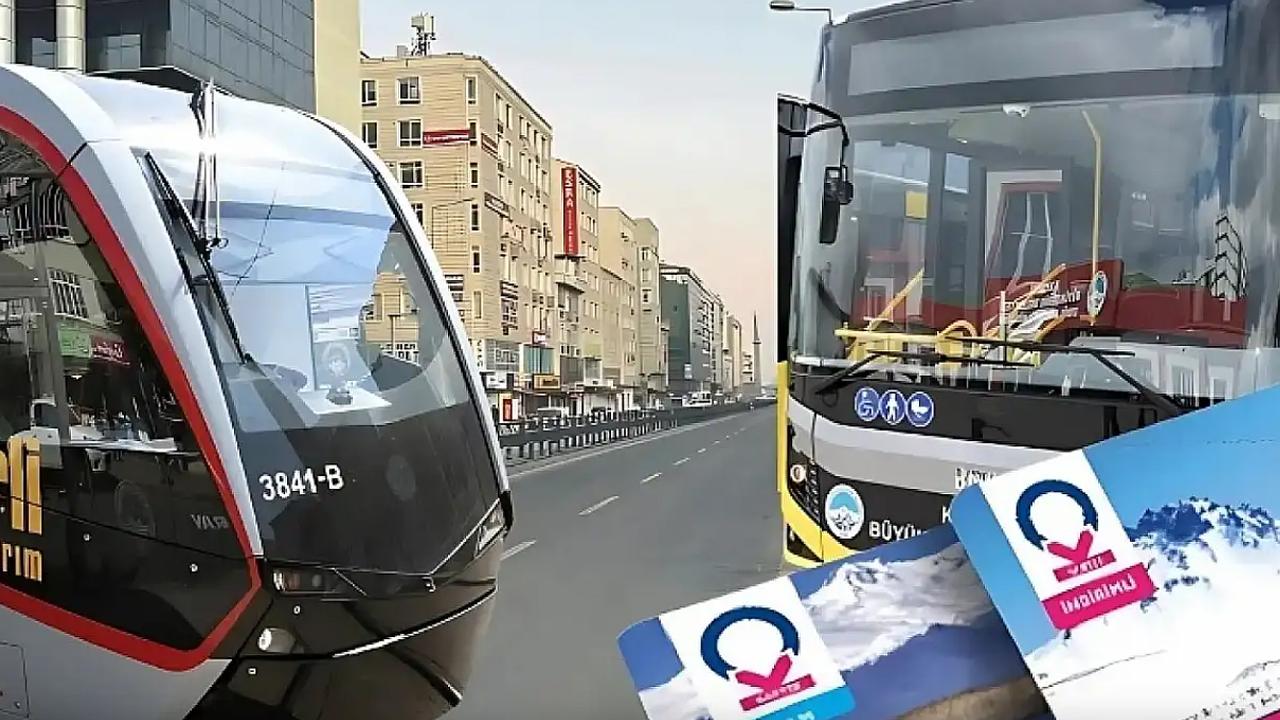 Kayseri&#039;de ulaşım ücretlerinde güncelleme adı altında &#039;zam&#039; yapıldı!