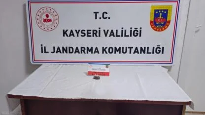 Kayseri'de uyuşturucu operasyonu!