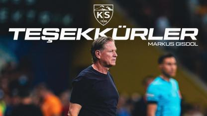 Kayserispor’dan son dakika Markus Gisdol açıklaması!
