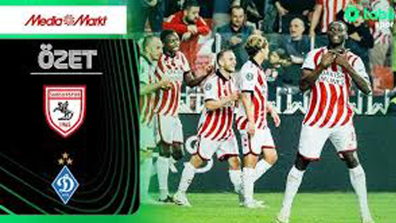 Konferans Ligi 2. Hafta | Samsunspor - Dinamo Kiev (Özet)