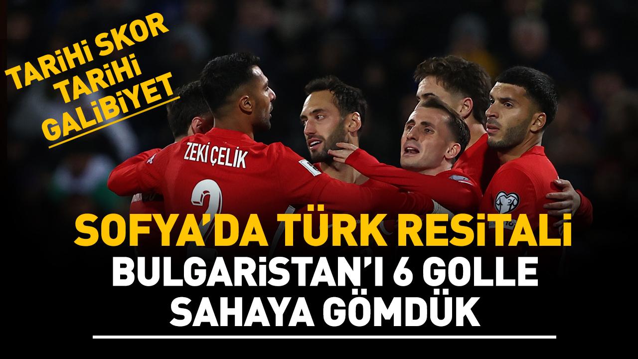 Sofya’da Şov Var! Millilerden Bulgaristan’a Gol Yağmuru: 6-1