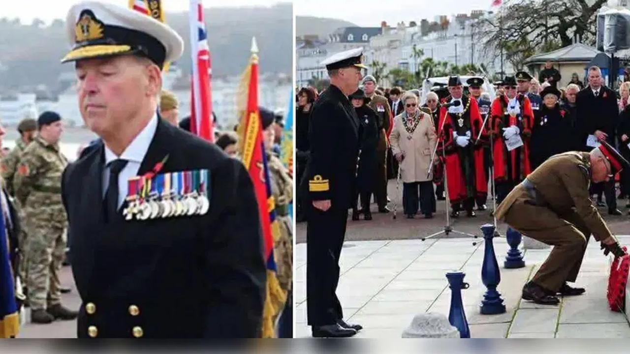 Askeri törende sahte amiral skandalı!