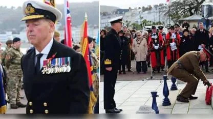 Askeri törende sahte amiral skandalı!