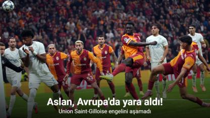 Aslan, Avrupa’da yara aldı! Galatasaray, Union Saint-Gilloise engelini aşamadı: 0-1