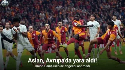Aslan, Avrupa’da yara aldı! Galatasaray, Union Saint-Gilloise engelini aşamadı: 0-1