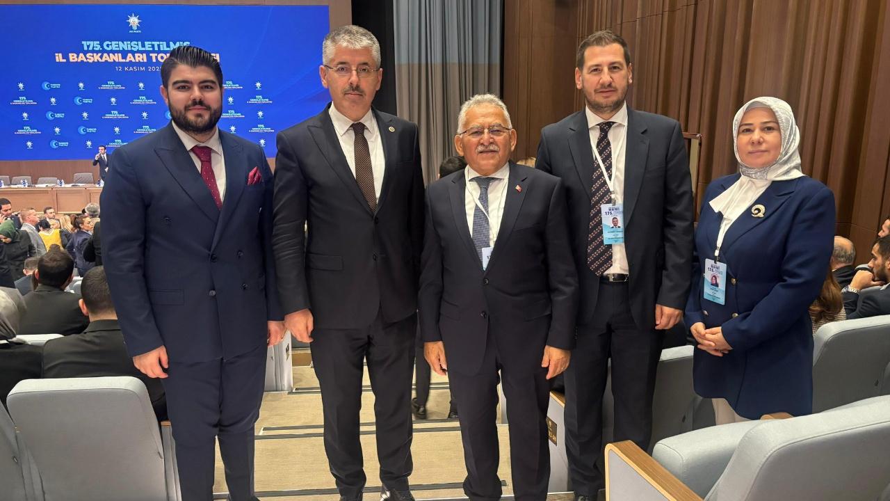 Başkan Büyükkılıç; AK Parti 175. Genişletilmiş İl Başkanları Toplantısı&#039;na katıldı!