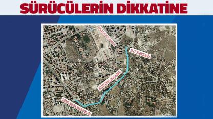 Büyükşehirden sürücülere ‘alternatif yol’ uyarısı!