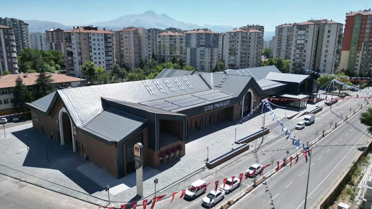 Çarşı Melikgazi, açılış için gün sayıyor!