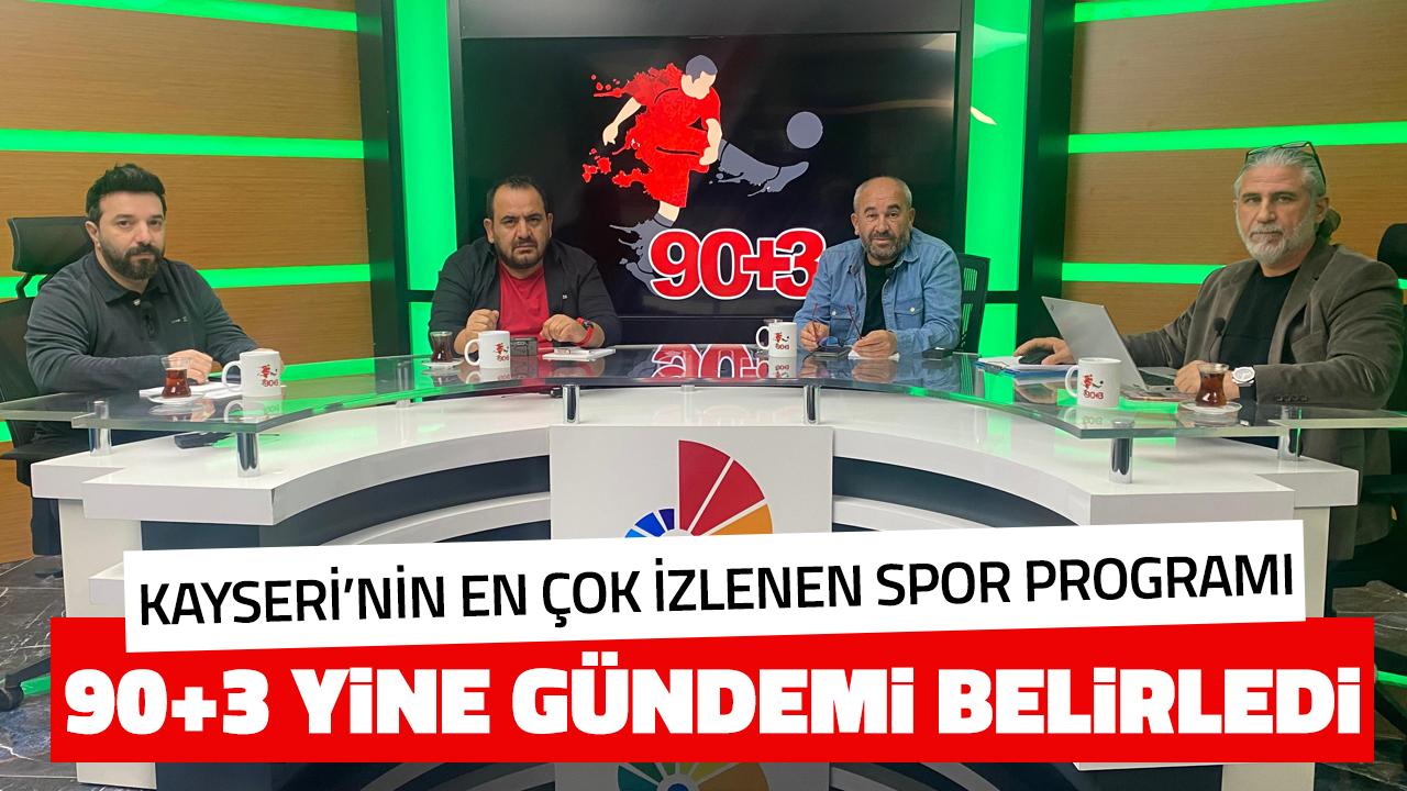 Ersin Özden Moderatörlüğünde, 90+3 Deniz Postası TV’de! 18 Kasım 2025