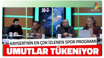 Ersin Özden Moderatörlüğünde, 90+3 Deniz Postası TV’de! 25 Kasım 2025