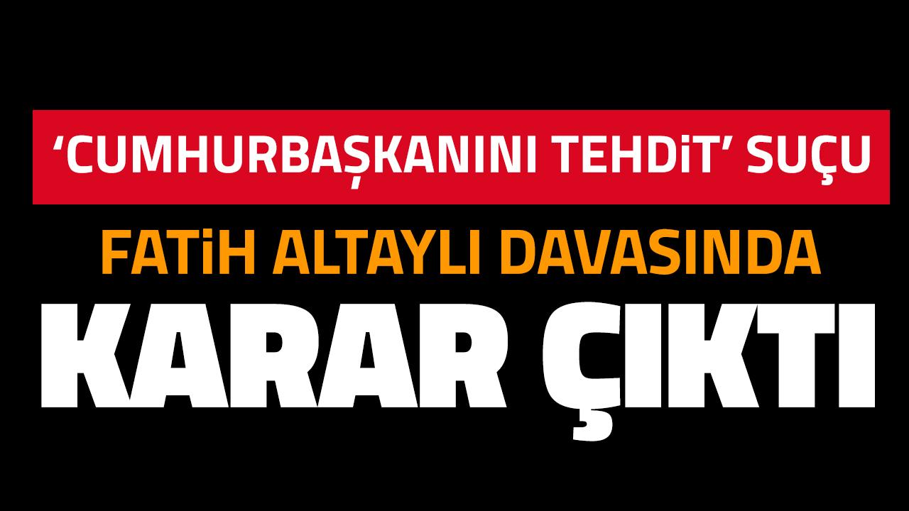 Fatih Altaylı davasında karar! Altaylı'ya 4 yıl 2 ay hapis cezası!
