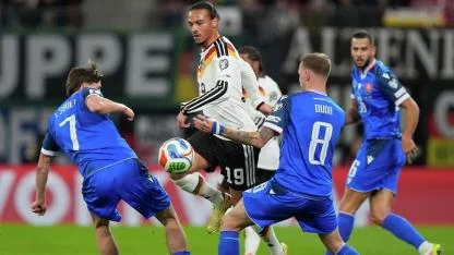 Galatasaraylı Leroy Sane dün gece 2 gol 1 asist yaptı!