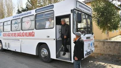 Gezici Ağız ve Diş Sağlığı Kliniği vatandaşın ayağına gidiyor!
