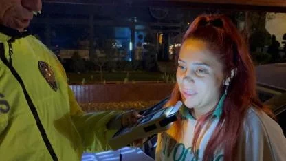 Gülerek üfledi, ağlayarak ayrıldı: 0.29 promil alkollü çıkan aday sürücünün ehliyeti iptal edildi!