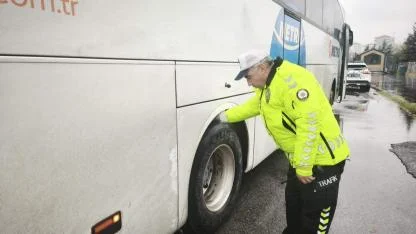 Kayseri’de Kış Lastiği Denetimleri Yapıldı!
