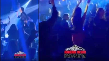 Kayseri’de Yeni Açılan Restorandaki Eğlence Görüntüleri Tepki Çekti!