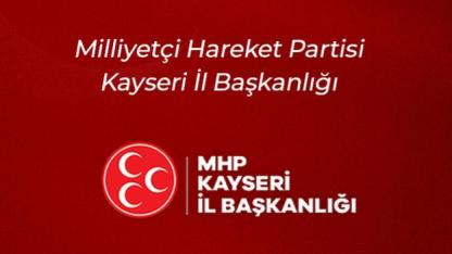 MHP Kayseri İl Teşkilatından Hava Şehitleri İçin Anıt Talebi!