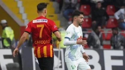 Rizespor ile Kayserispor 3 puan hedefinde!