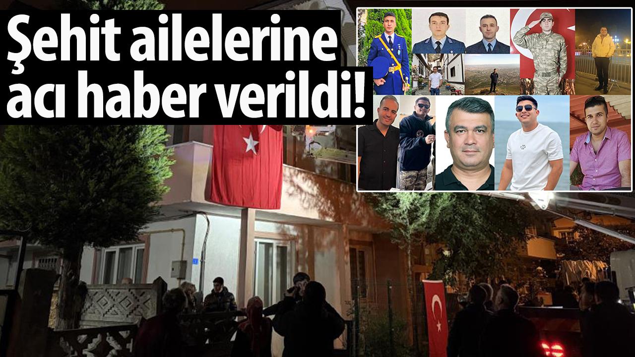Şehit ailelerine acı haber verildi: Evlere bayraklar asıldı, taziye çadırları kuruldu!