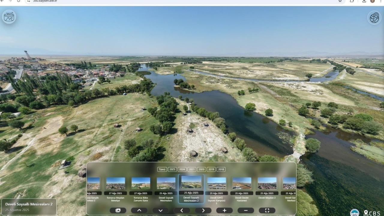 ‘360 Kayseri’ Yayında: Şehir Dijital Ortamda Keşfedilebiliyor!