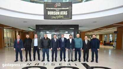 AK Parti MKYK Üyesi Dursun Ataş, Kayseri OSB Yönetim Kurulu Toplantısına Katıldı!