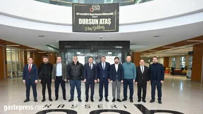 AK Parti MKYK Üyesi Dursun Ataş, Kayseri OSB Yönetim Kurulu Toplantısına Katıldı!