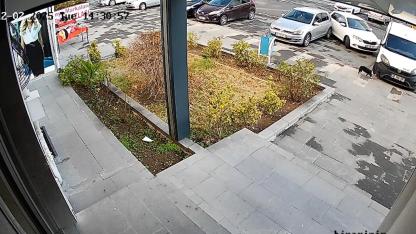 Çarpıp Kaçtı! Güvenlik Kamerası Vicdansızlığı Kaydetti!