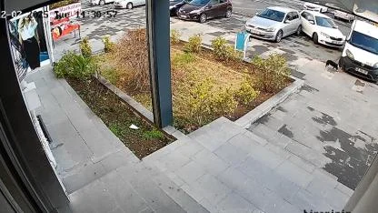 Çarpıp Kaçtı! Güvenlik Kamerası Vicdansızlığı Kaydetti!