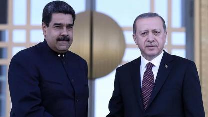 Cumhurbaşkanı Erdoğan, Nicolas Maduro ile görüştü!