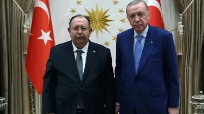 Cumhurbaşkanı Erdoğan, YSK Başkanı Yener'i kabul etti!
